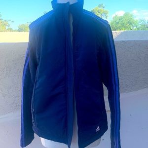Adidas Puffer Jacket with removable sleeves. Size M